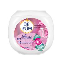 纺优美5合1洗衣凝珠(至爱心心珠)12g*42粒