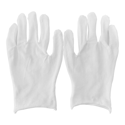 鑫贵达 涤棉白色礼仪手套(16g±3)均码 双