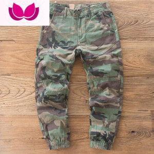 七斓干活穿的裤子男士迷彩工装裤男多口袋宽松耐磨耐脏工作劳保裤