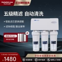 汉斯顿/Hunsdon厨下式净水器家用自来水过滤器高效反渗透RO直饮净水机02纯水机