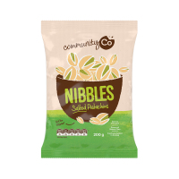 Community Co 康妙可 盐焗开心果椒盐味 200g袋装 澳洲果干 澳大利亚进口零食