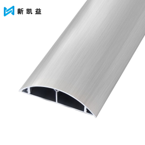 新凯益 铝合金弧形线槽 12号双孔 米