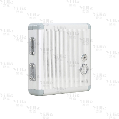 翌嘉YJ3112020 铝合金钥匙箱壁挂钥匙柜钥匙管理箱 12位