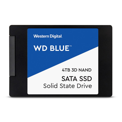 WD西部数据4TSSD固态硬盘蓝盘SATA3Blue系列-3D进阶高速读写版