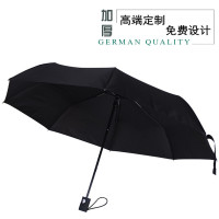 林檎公司年会小礼品定制logo房地产送客户员工福利企业商务伴手礼团建活动奖品实用雨伞订做企业周年庆纪念品 黑色 开业送女