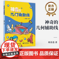 正版 神奇的几何辅助线 周春荔 几何辅助线的原理 方法和建构 几何定理 电子工业出版社