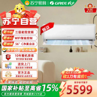 格力(GREE)KFR-50GW/(50557)FNhAa-B3 2匹凉之源三级能效变频冷暖强劲大风量 壁挂式空调挂机