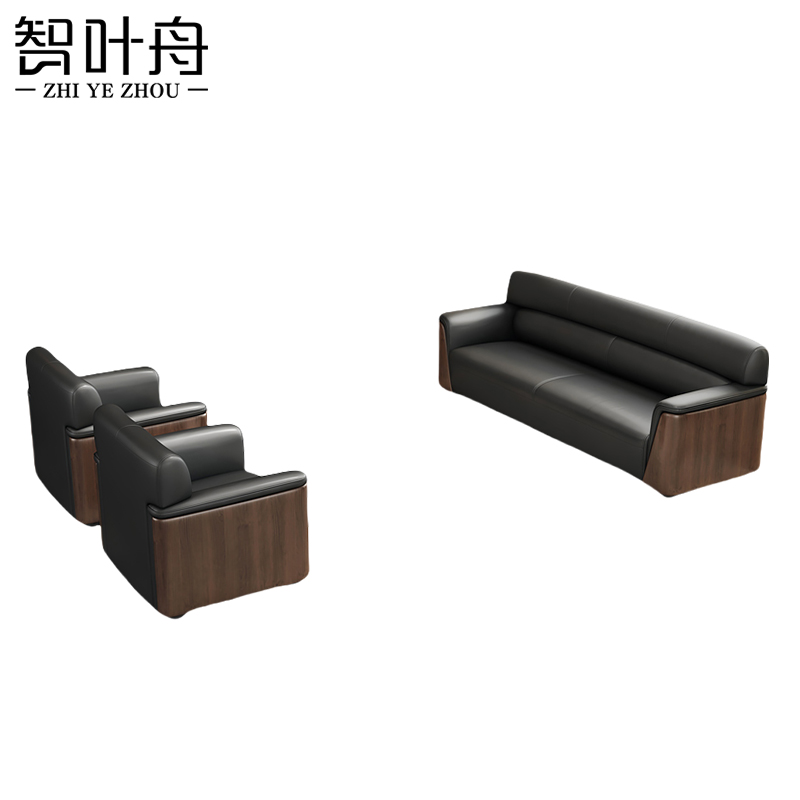 智叶舟接待沙发组合1900*810*850mm(1+1+3)套