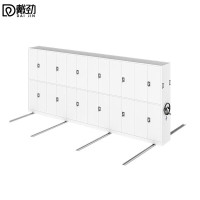 戴劲手动密集架钢制移动柜档案柜轨道手摇式密集资料柜一列六组每立方单价