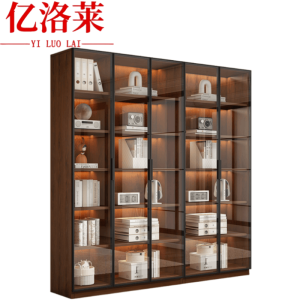 亿洛莱 五门书柜 200*32*200cm 个