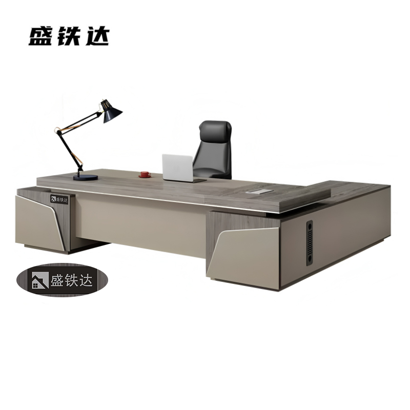 盛铁达 办公桌班台2600*950*750mm STD-XXBT13 张