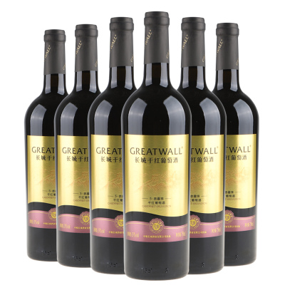 长城风情5赤霞珠干红葡萄酒整箱六瓶750mL*6中粮红酒