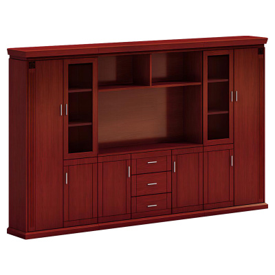 初嘉(CJ)CJ4052435 木质文件柜 组合门 3500*440*2200mm(单位:台)