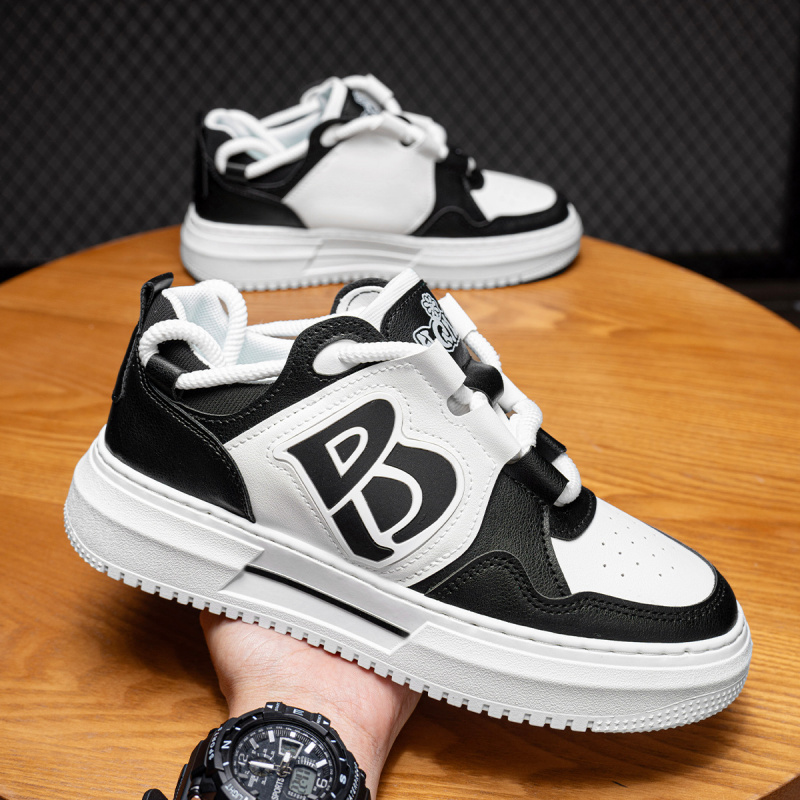 男鞋透气20265新款韩版潮流百搭运动休闲板鞋学生厚底增高小白潮鞋