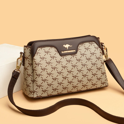 包包女包新款2026斜挎包女单肩包女时尚女士印花小方包女