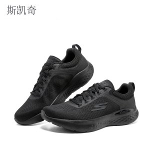 斯凯奇 舒适运动鞋 220894-BKCC 42码 黑色/炭灰色 单位:双