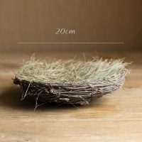 家柏饰(CORATED)编鸟窝鸟巢燕窝花器户外园艺花园装饰拍摄道具手工 大