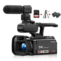 欧达(ORDRO)顶配版5K超高清专业直播录像机12倍光学变焦 会议vlog短视频家用DV录摄一体摄像机 XV80