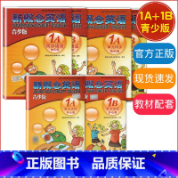 [正版]新概念英语青少版 1A+1B 单元达标开心测+单元同步快乐练+同步语法快乐练 新疆青少年出版社 配套学生用书综合