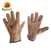 新动力火车 电焊手套 XY翻毛皮 单位:副