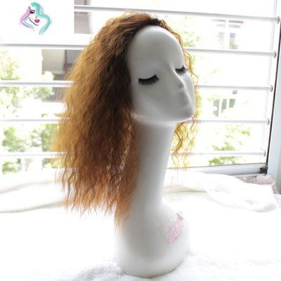 假发垫发片玉米烫蓬松增发块无痕头顶发块假发女中长卷发接长发你那么美黑色大玉米烫一片-