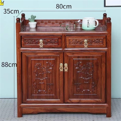 白寅 BY-SMCSG-002加大抽屉款黄花梨色 茶水柜