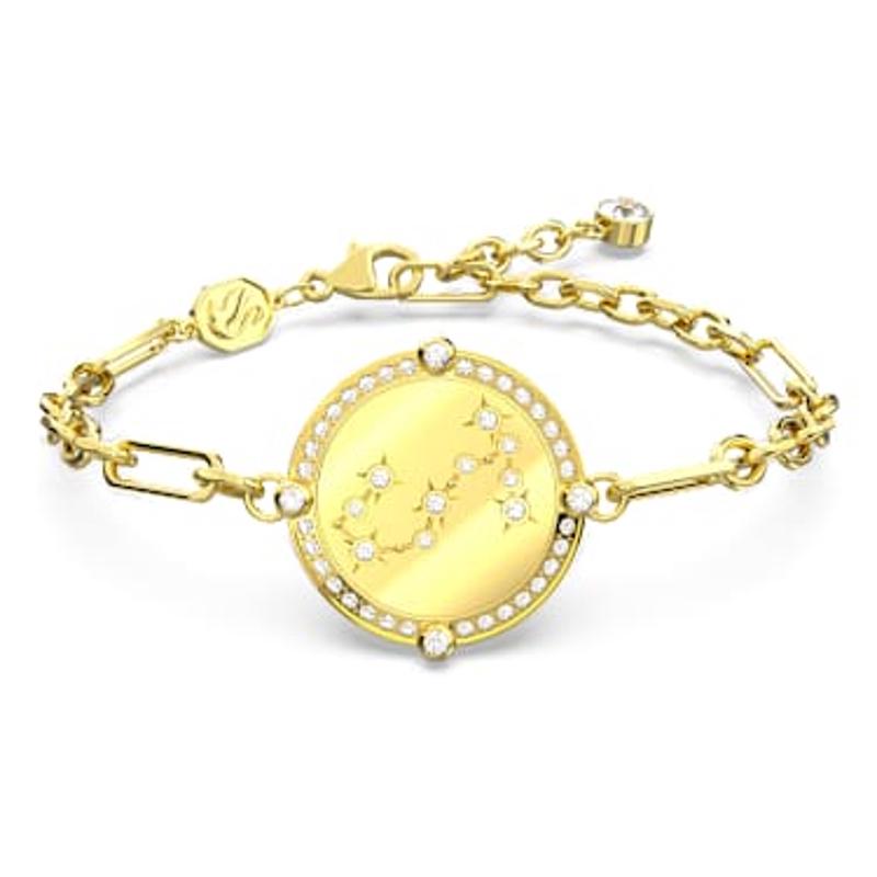Swarovski女款星座手链 金色水晶蝎子座链条饰品 创意时尚礼物