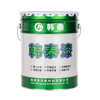 韩泰醇酸调和漆 孔雀蓝色18kg/桶