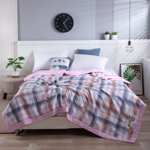 雅鹿新疆长绒棉被YLB2204 粉色 1.5m床