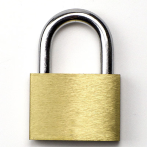 中犀ZX-77 45mm 弧形短梁 挂锁 (计价单位:个) 黄色