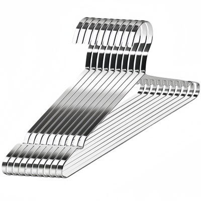 依韵珂不锈钢衣架45*0.8cm10个组