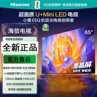 海信电视小墨E5Q 65英寸 超画质U+MiniLED 以旧换新E5N升级电视机