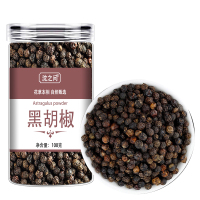 海南特产黑胡椒粒100g牛排调料烧烤家用可研磨黑胡椒散粉