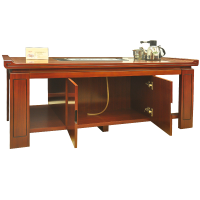 鸿业盛大(HONG YE SHENG DA)FSD-0141高度密板 贴实木皮茶桌1500L*800W*580H