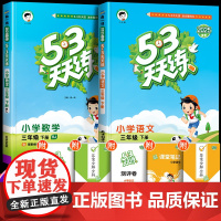 53天天练三年级下册上册语文数学英语同步练习册人教版苏教全套同步训练试卷测试题小学5+3五三5.3上全优卷教材辅导资料北