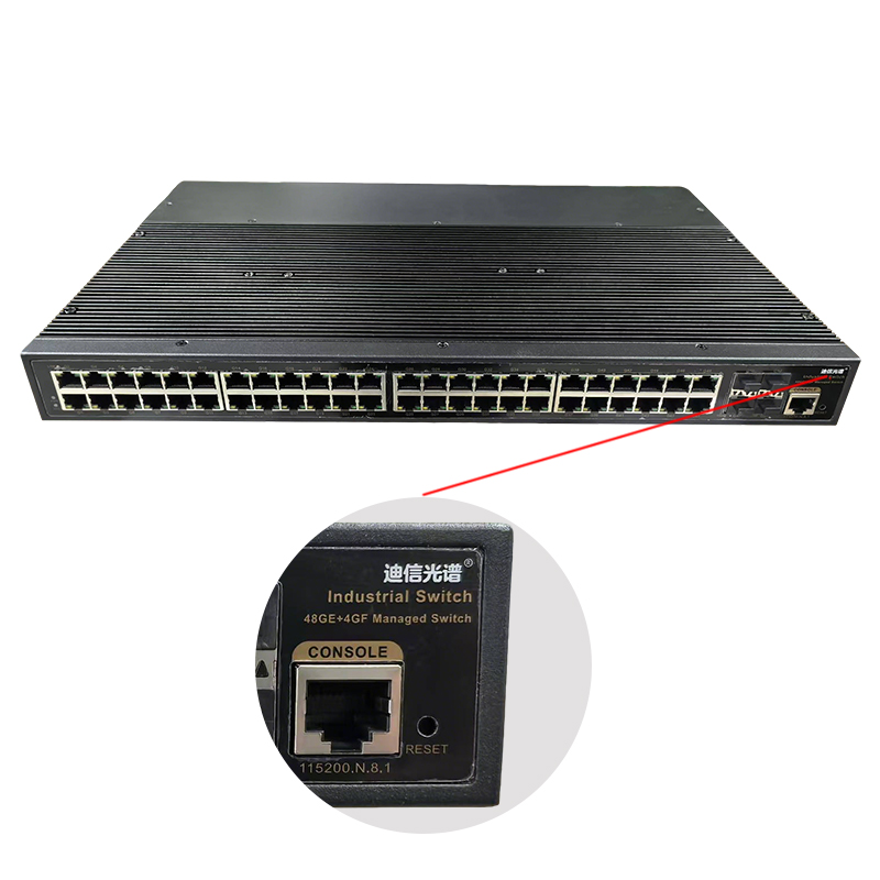 迪信光谱 4光48电口千兆交换机支持直流48V供电 OYD-6248-4F 台