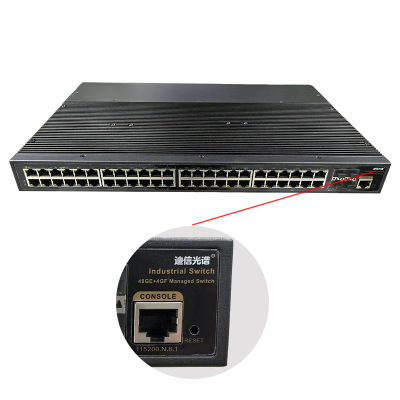 迪信光谱 4光48电口千兆交换机支持直流48V供电 OYD-6248-4F 台