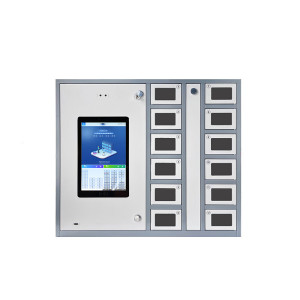 铂联安全(BOLIANANQUAN) 手机存管检测柜12门 白灰 HG12