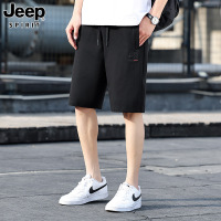 JEEP SPIRIT 新款25夏季男士短裤运动休闲五分裤刺绣潮流短裤