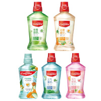 高露洁漱口水深层清洁清新口气抗菌清爽500ml(包装随机)