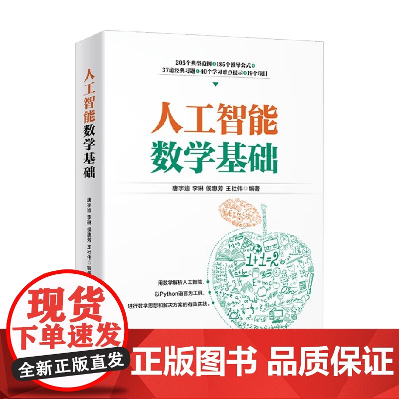 人工智能数学基础 唐宇迪 等 编著 计算机与互联网
