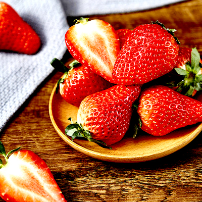 顺丰快递[西沛生鲜]彩箱装 四川正宗大凉山草莓 中果 单果20-25g 净重3斤 (1.5斤*2)