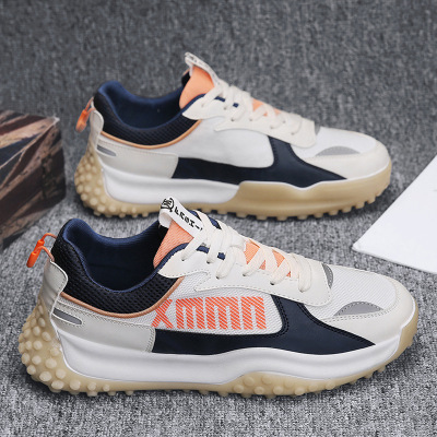 阿甘鞋秋季新款男士休闲百搭厚底潮鞋跑步时尚经典运动男鞋