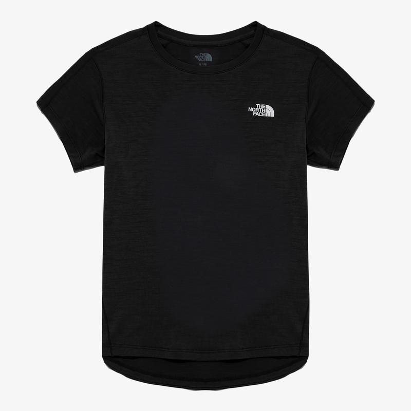 北面(The North Face)女款美利诺羊毛短袖运动T恤透气排汗休闲跑