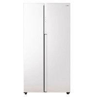 东芝600升 GR-RS618WE-PM151 荧纱白 618对开双门大容量超薄嵌入式一级能效风冷无霜雾化保湿科技冰箱