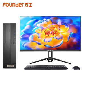 方正(Founder)国产台式机电脑(PHF0035H)13升海光3350/16G/1T固态/2G独显/27英寸显示器