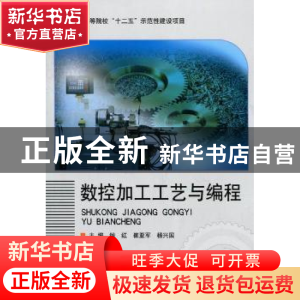 正版 数控加工工艺与编程 钱红,崔亚军,杨兴国主编 北京理工大