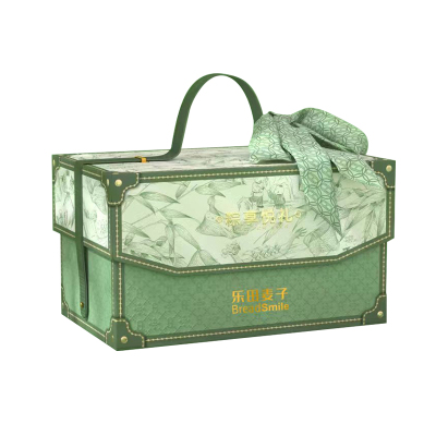 乐田麦子 LOK TIN WHEAT 粽享悦礼天地盖箱包1040g/盒