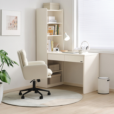 全友家居现代简约百搭一体书桌柜书房客厅书桌书椅家具