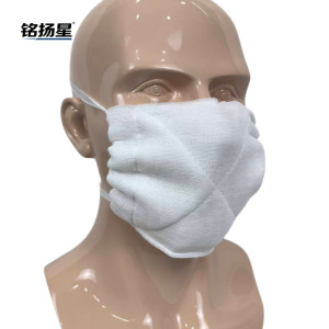 铭扬星 纯手工零漂白头戴式脱脂纱布口罩 SCV09/只